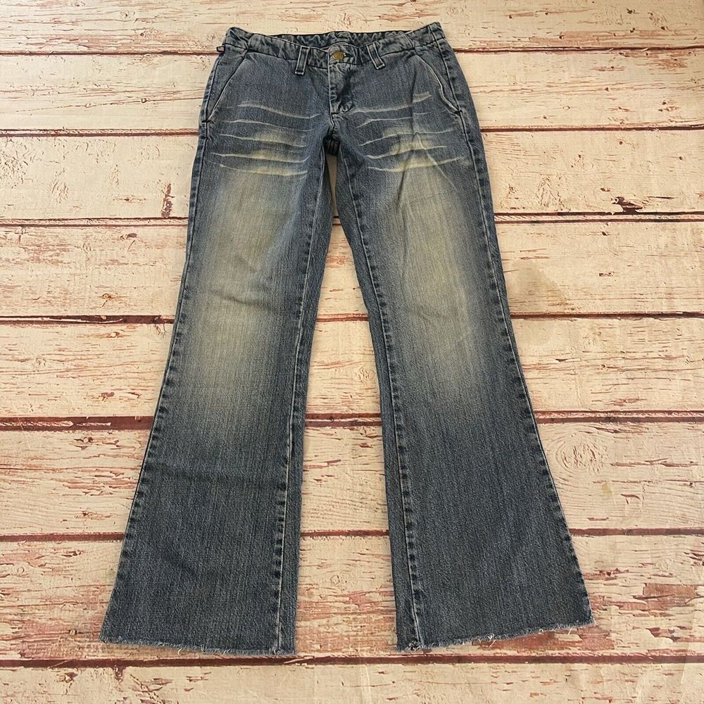 Vintage Polo Ralph Lauren Women Denim Blue Jeans Size 4 Retro Y2K